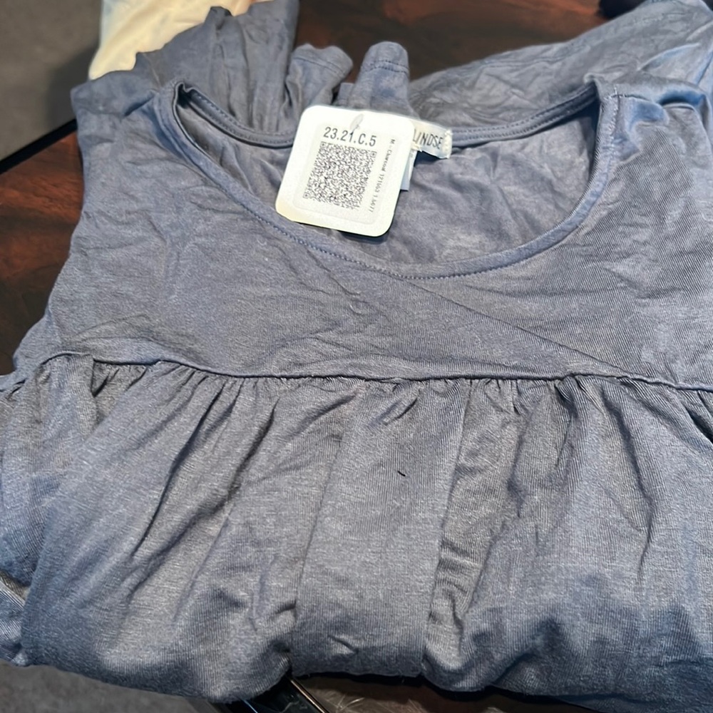 Charcoal sweet Lindsey shirt- medium